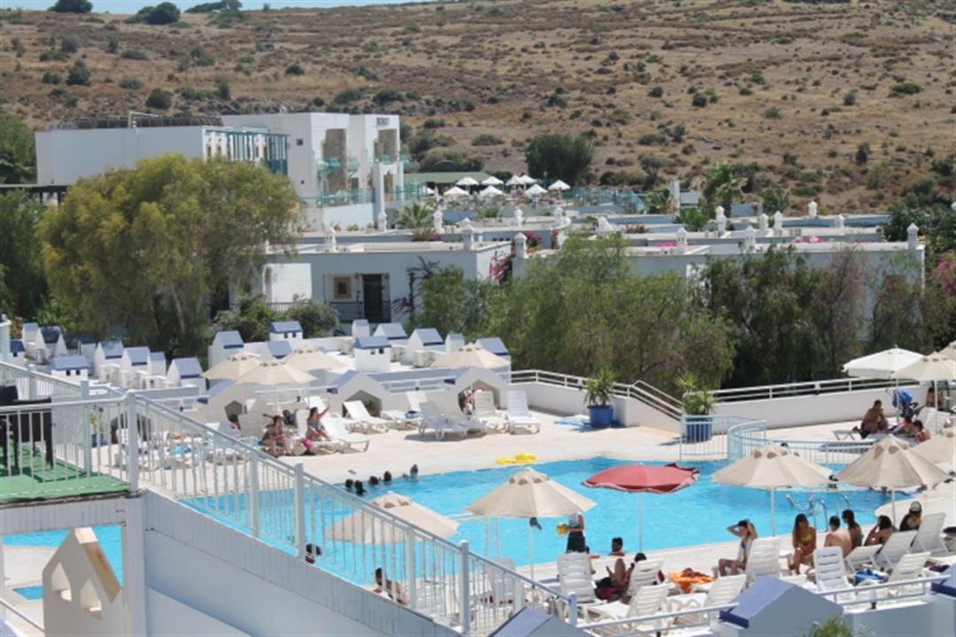 Tenda Hotel Bodrum Bagian luar foto
