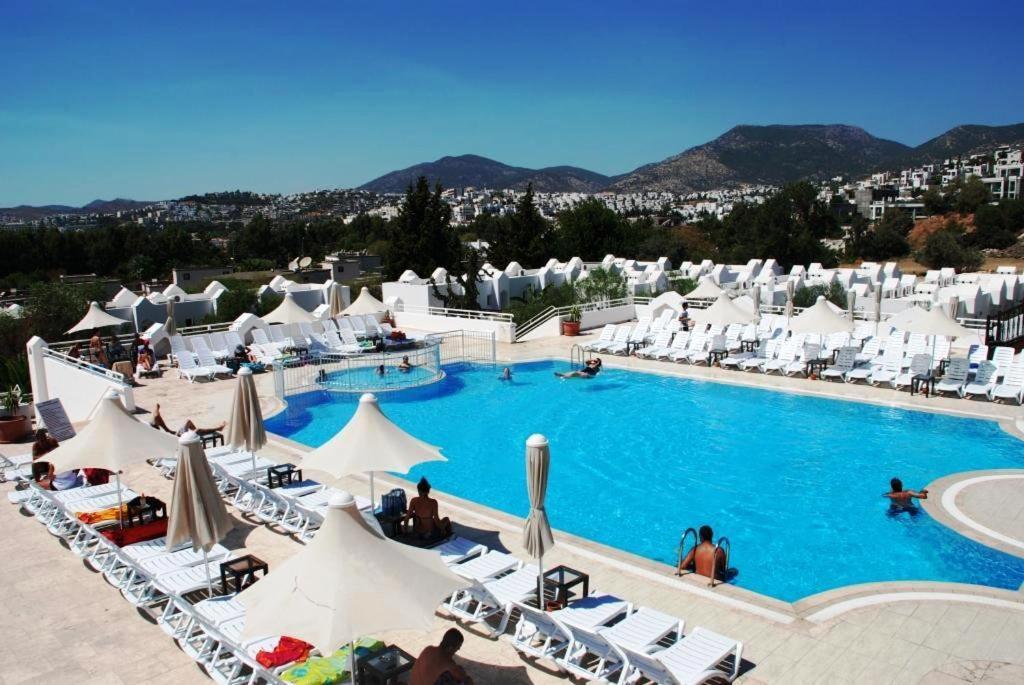 Tenda Hotel Bodrum Bagian luar foto